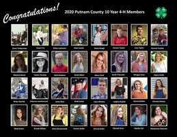 4-H Ten Year Members