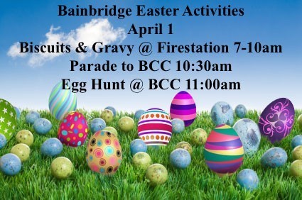 Bainbridge Easter Activities 